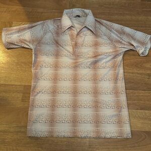 Vintage Dauche Camp Collar Polo